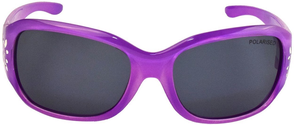 Mangrove Jacks Kids MJK018 C2 Crystal Purple / Smoke Polarised Lenses_17746