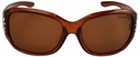Mangrove Jacks Kids MJK018 C5 Crystal Dark Brown / Brown Polarised Lenses_17748