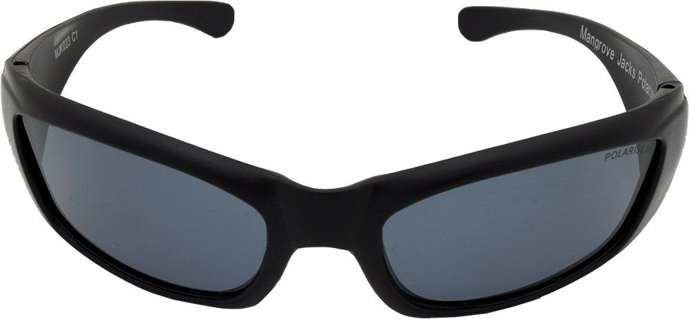Mangrove Jacks Kids MJK023 C1 Matte Black / Smoke Polarised Lenses_17750