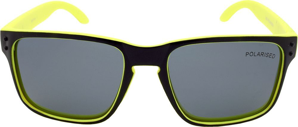 Mangrove Jacks Kids MJK046 C3 Matte Neon Yellow / Smoke Polarised Lenses_17769