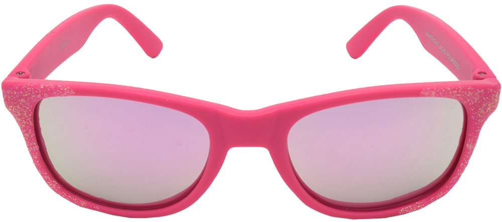 Mangrove Jacks Kids MJK052 C4 Dark Pink w Glitter / Light Pink Revo Polarised Lenses_17786