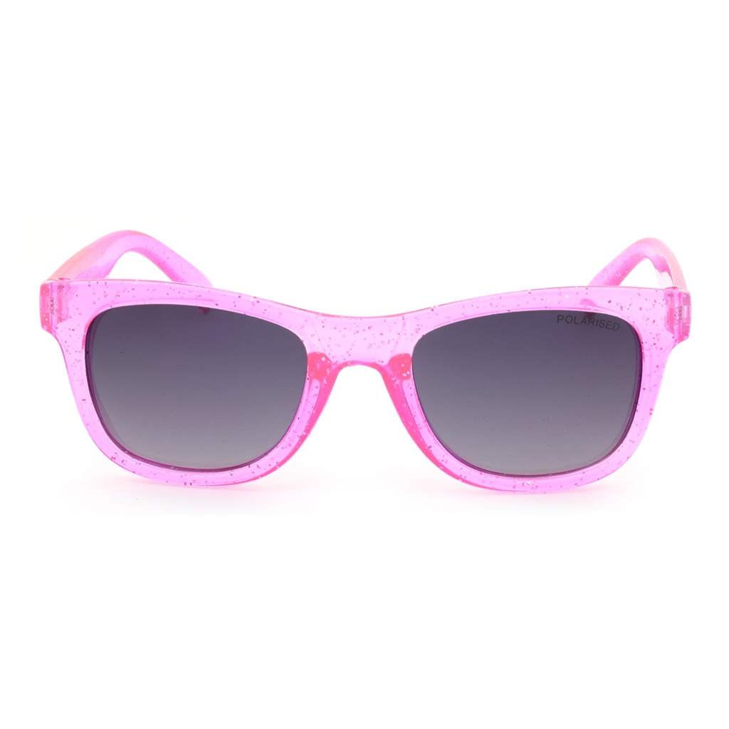 Mangrove Jacks Kids MJK056 C3 Crystal Pink w Glitter / Smoke Gradient Polarised Lenses_17797