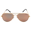 Mangrove Jacks - Mangrove Jacks Kids MJK059 C11 Gold & Brown / Pink Revo Polarised Lenses