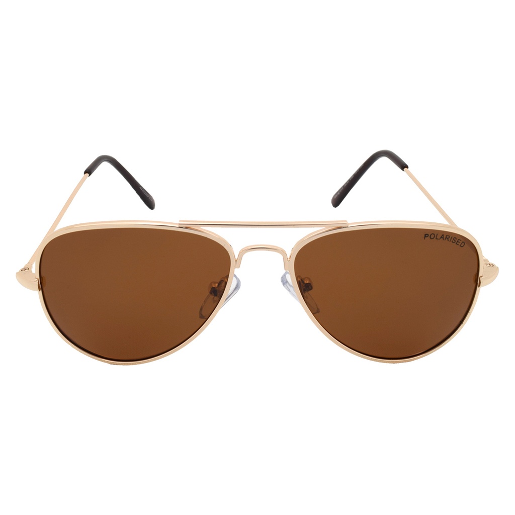 Mangrove Jacks Kids MJK059 C4 Gold & Dark Brown / Brown Polarised Lenses_17804