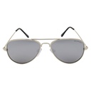 Mangrove Jacks - Mangrove Jacks Kids MJK059 C5 Silver & Black / Silver Revo Polarised Lenses