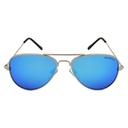Mangrove Jacks - Mangrove Jacks Kids MJK059 C8 Silver & Black / Ice Blue Revo Polarised Lenses