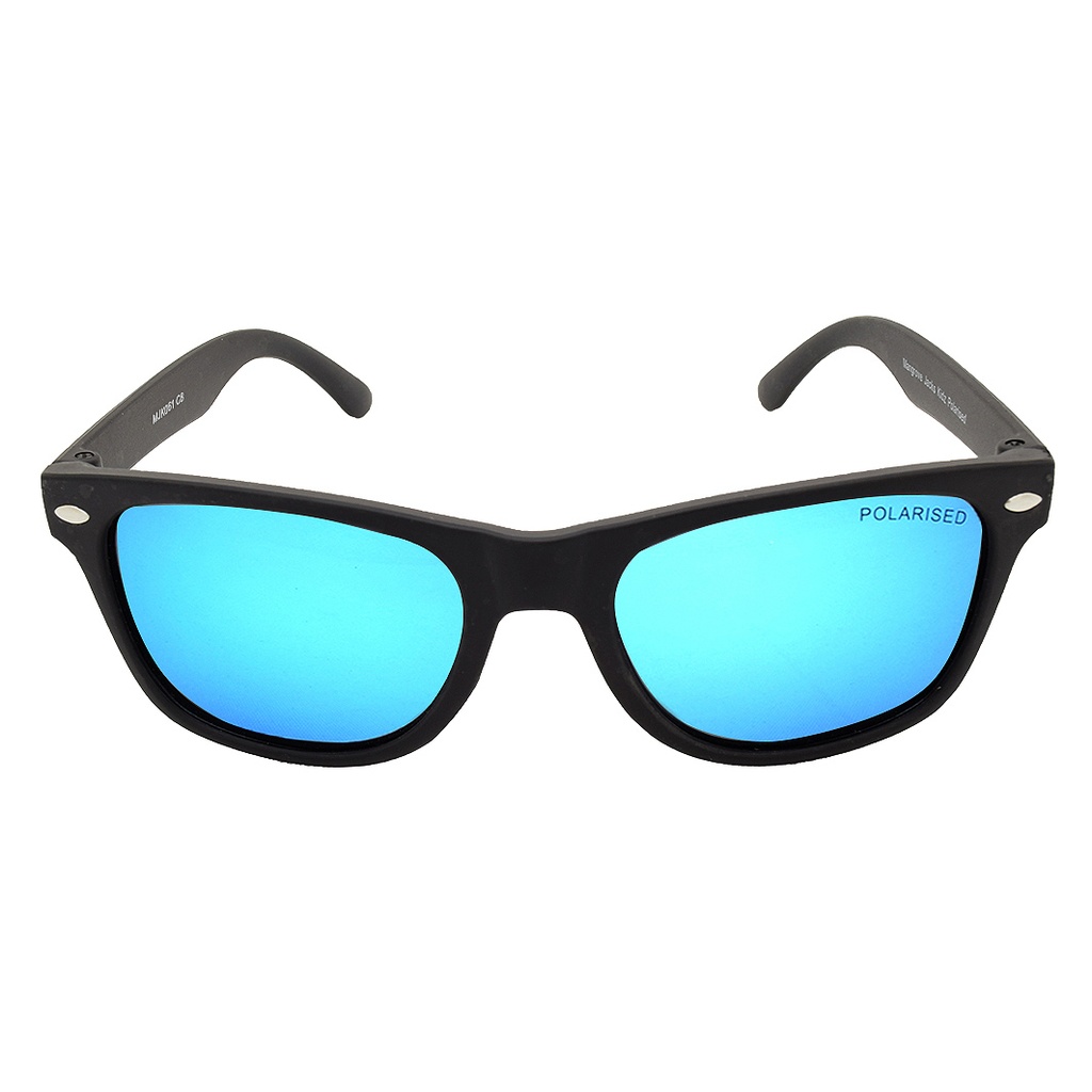 Mangrove Jacks Kids MJK061 C8 Matte Black / Ice Blue Revo Polarised Lenses_17811