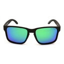 Mangrove Jacks Kids MJK064 C11 Matte Black / Green Revo Polarised Lenses_17820
