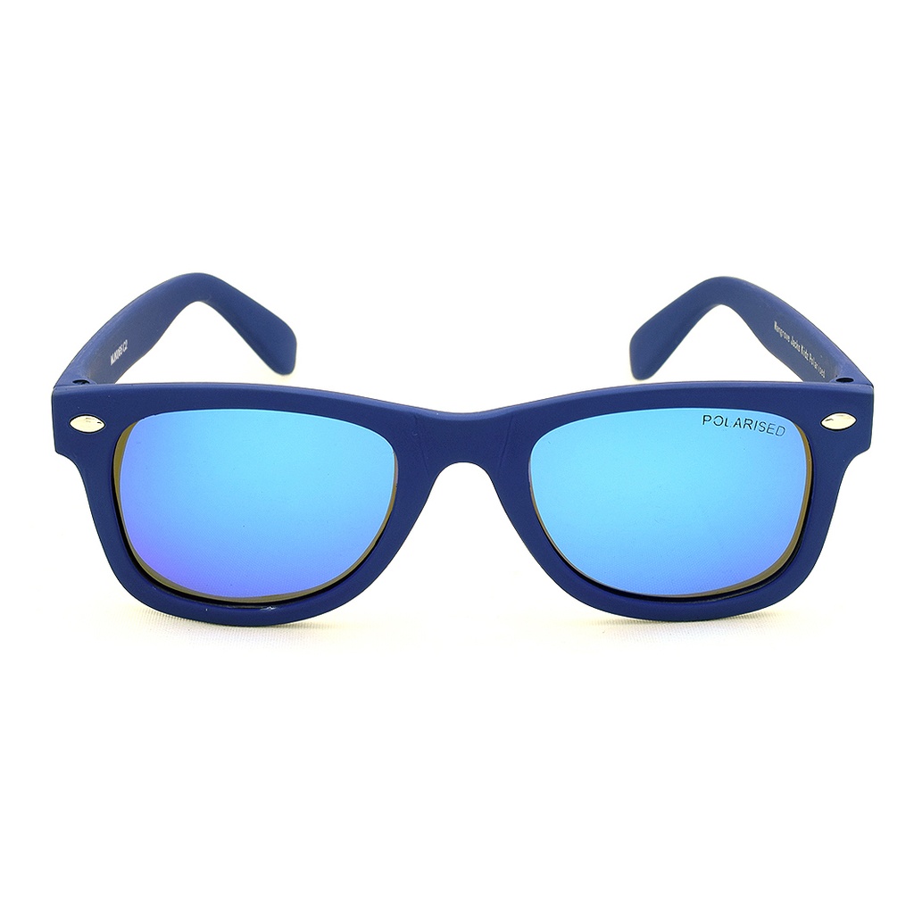Mangrove Jacks - Mangrove Jacks Kids MJK065 C2 Matte Dark Blue / Blue Mirror Polarised Lenses