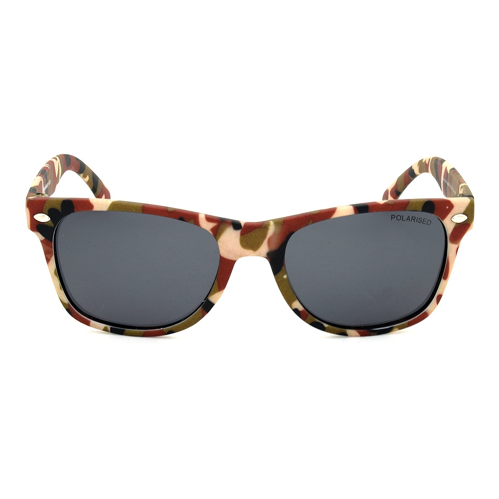 Mangrove Jacks - Mangrove Jacks Kids MJK067 C3 Matte Dark Camo / Smoke Polarised Lenses