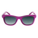 Mangrove Jacks - Mangrove Jacks Kids MJK068 C1 Crystal Purple w Love Hearts / Smoke Gradient Polarised Lenses
