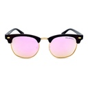 Mangrove Jacks - Mangrove Jacks Kids MJK069 C4 Dark Crystal Brown & Light Gold / Pink Revo Polarised Lenses