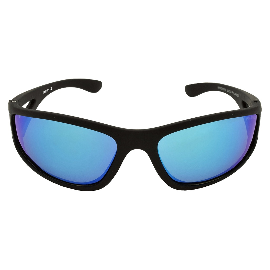 Mangrove Jacks - Mangrove Jacks Kids MJK071 C2 Matte Black / Ice Blue Revo Polarised Lenses