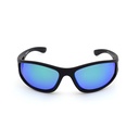Mangrove Jacks Kids MJK071 C4 Matte Black / Green Revo Polarised Lenses_17848