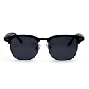 Mangrove Jacks - Mangrove Jacks Kids MJK72 C1 Shiny Black w Gunmetal / Smoke Polarised Lenses