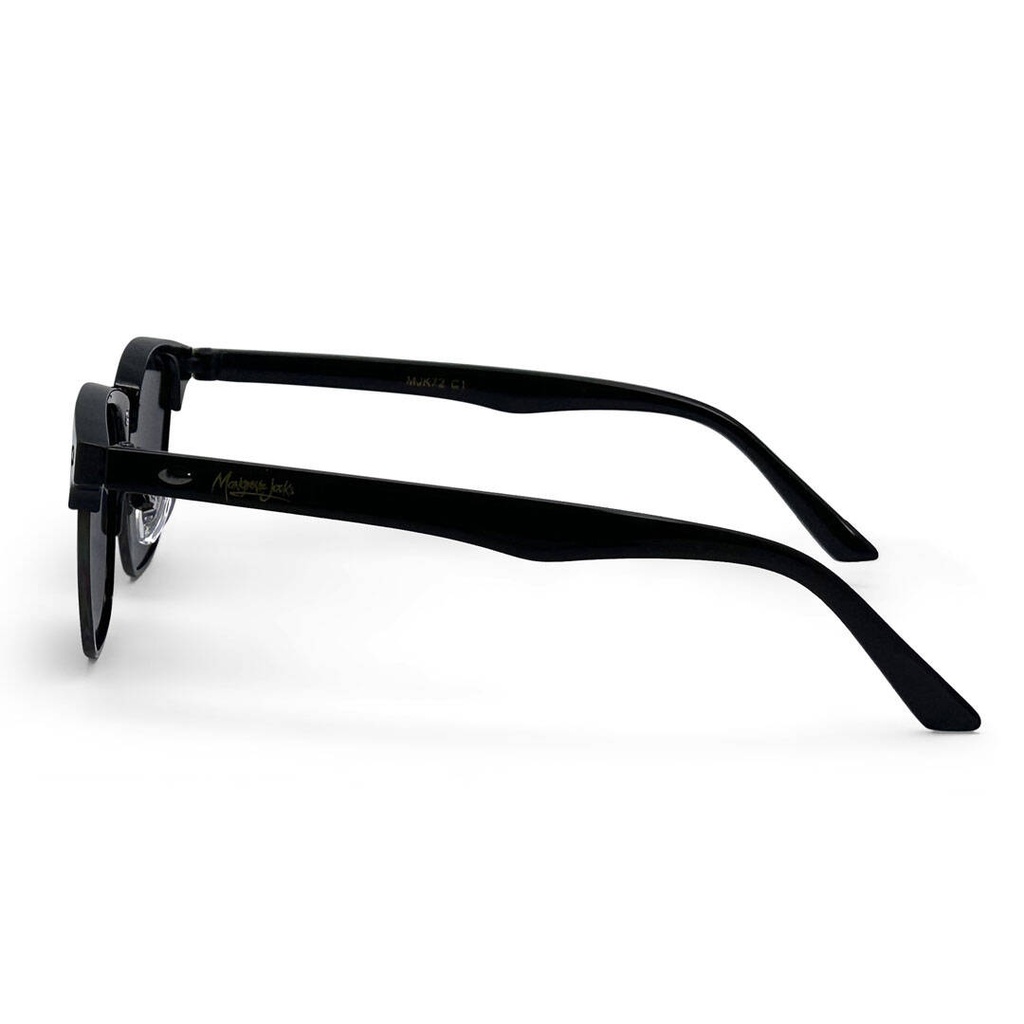 Mangrove Jacks - Mangrove Jacks Kids MJK72 C1 Shiny Black w Gunmetal / Smoke Polarised Lenses