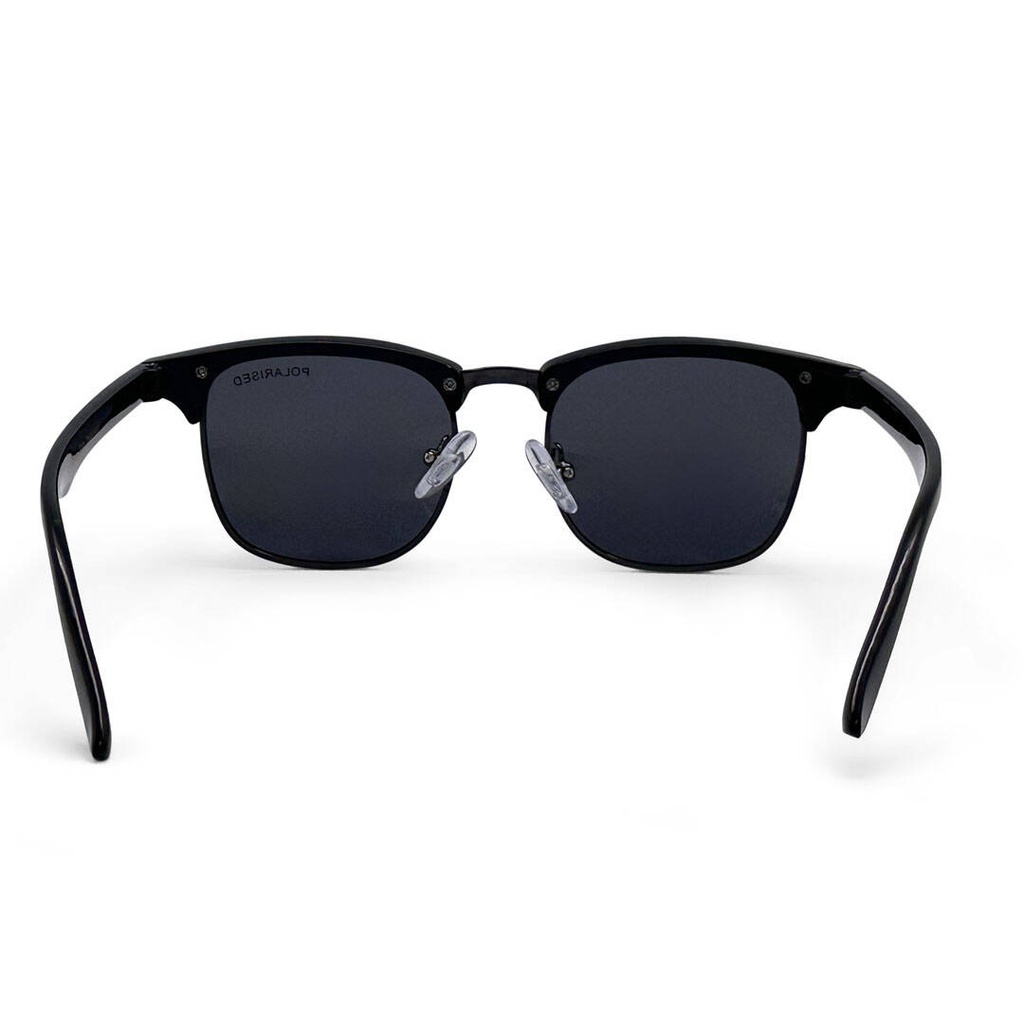 Mangrove Jacks - Mangrove Jacks Kids MJK72 C1 Shiny Black w Gunmetal / Smoke Polarised Lenses