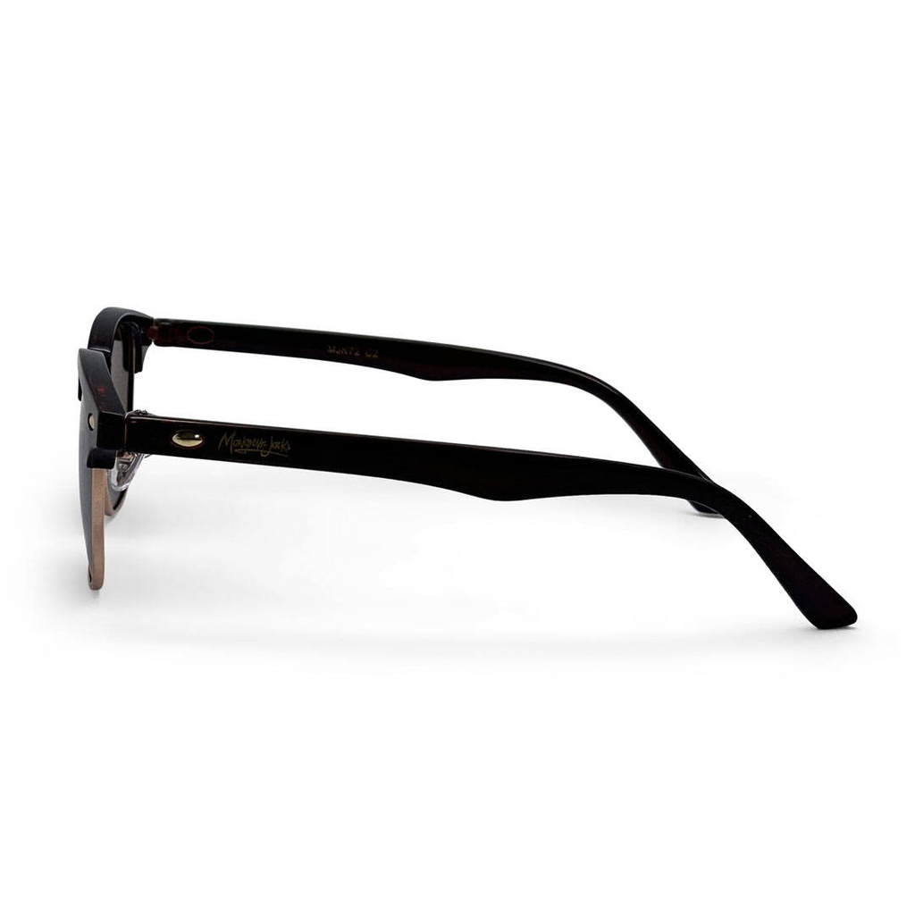 Mangrove Jacks Kids MJK72 C2 Shiny Dark Crystal Brown w Gold / Brown Polarised Lenses_17853