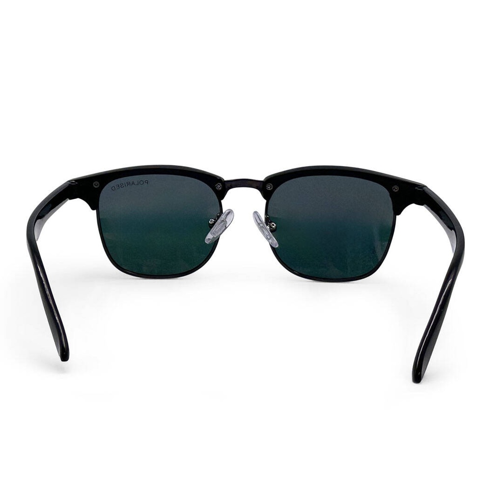 Mangrove Jacks - Mangrove Jacks Kids MJK72 C3 Shiny Black w Gunmetal / Smoke w Pink Revo Polarised Lenses