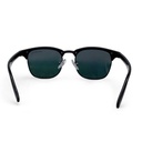 Mangrove Jacks - Mangrove Jacks Kids MJK72 C3 Shiny Black w Gunmetal / Smoke w Pink Revo Polarised Lenses