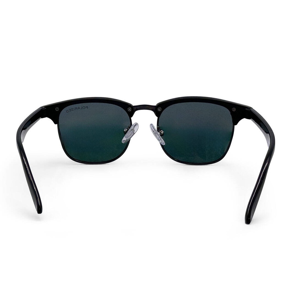 Mangrove Jacks - Mangrove Jacks Kids MJK72 C4 Shiny Black w Gunmetal / Smoke w Purple Revo Polarised Lenses