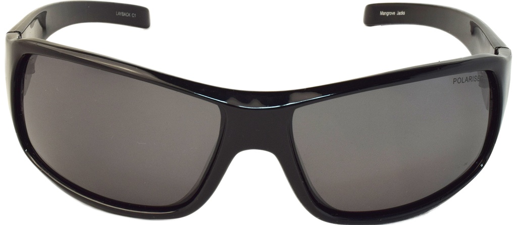 Mangrove Jacks - Mangrove Jacks Layback C1 Black / Smoke Polarised Lenses