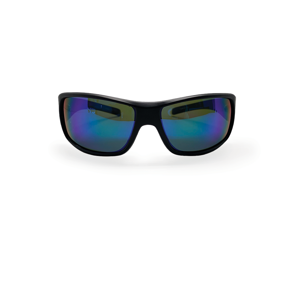 Mangrove Jacks Layback C11 Matte Black / Green Revo Polarised Lenses_17867
