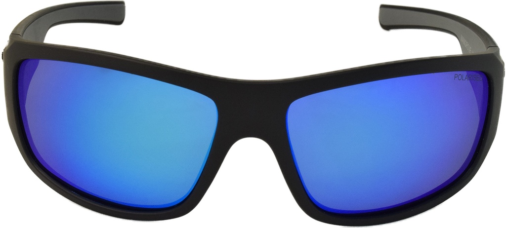 Mangrove Jacks Legian C8 Matte Crystal Grey & Matte Black / Ice Blue Revo Polarised Lenses_17881