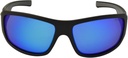 Mangrove Jacks Legian C8 Matte Crystal Grey & Matte Black / Ice Blue Revo Polarised Lenses_17881