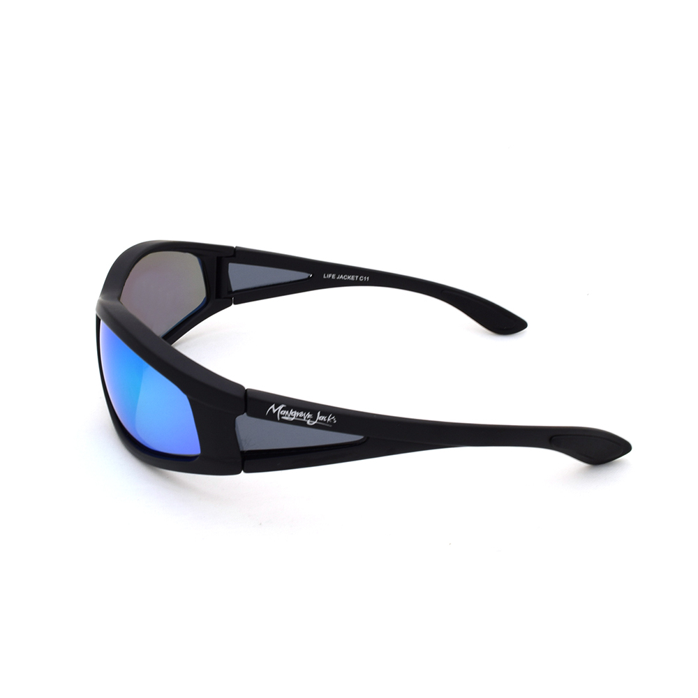 Mangrove Jacks - Mangrove Jacks Life Jacket C11 Black / Green Revo Polarised Lenses