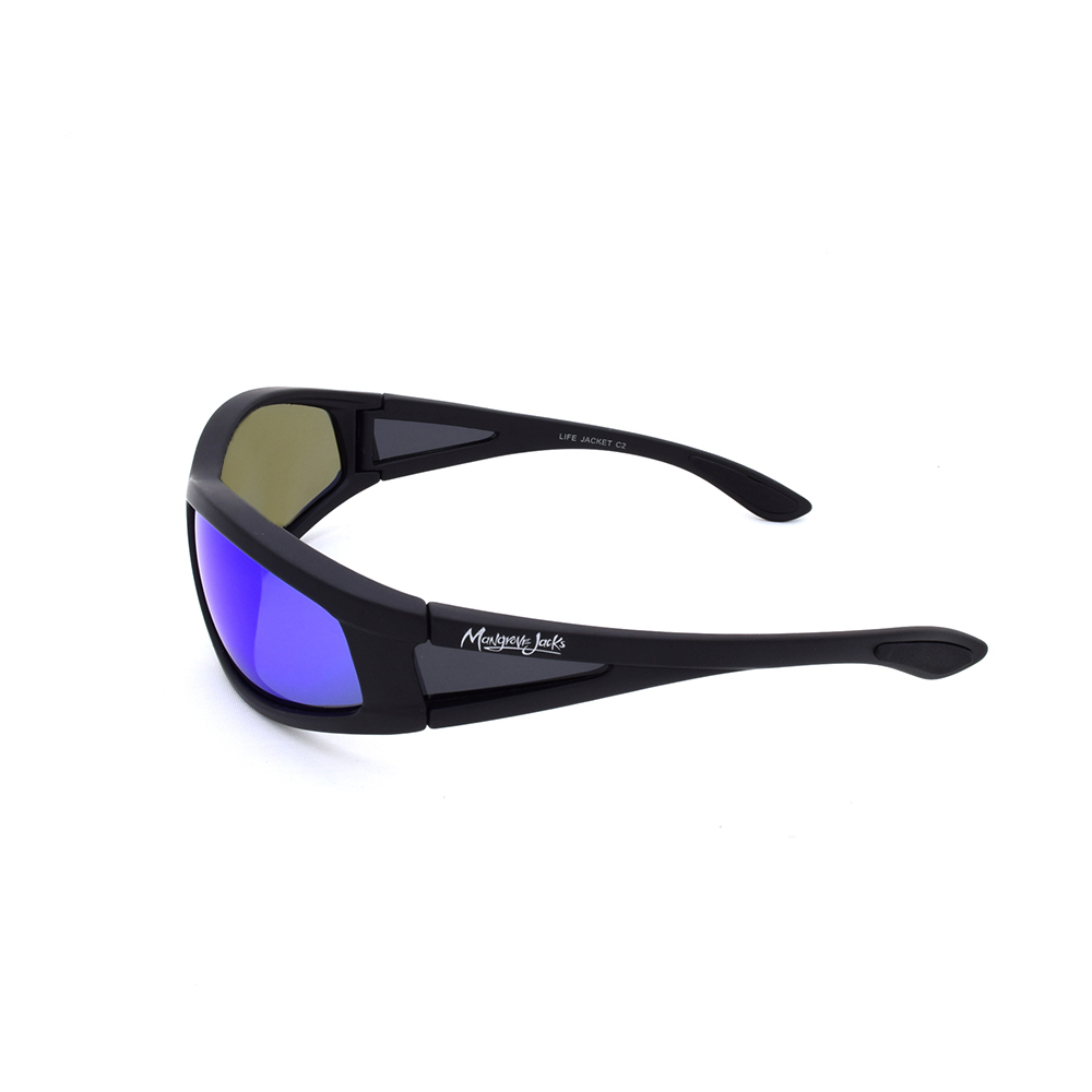 Mangrove Jacks - Mangrove Jacks Life Jacket C2 Black / Blue Revo Polarised Lenses