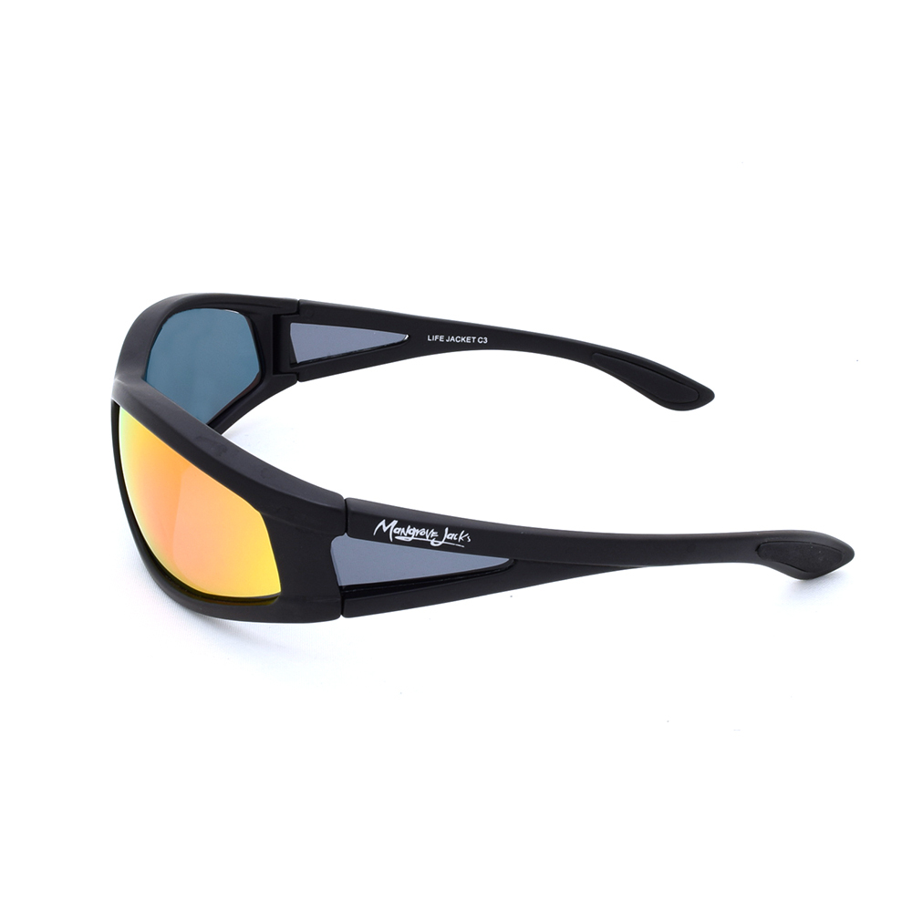 Mangrove Jacks - Mangrove Jacks Life Jacket C3 Black / Red Revo Polarised Lenses