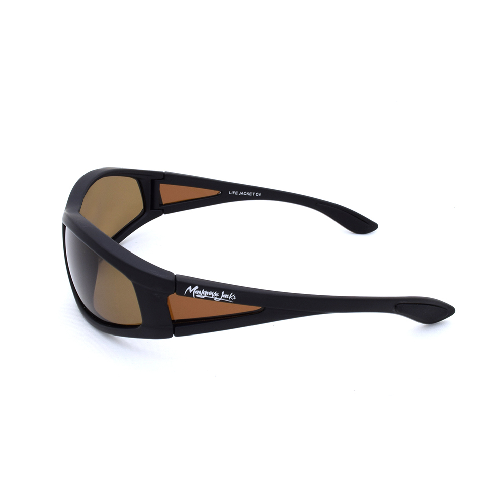 Mangrove Jacks Life Jacket C4 Black / Brown Polarised Lenses_17891