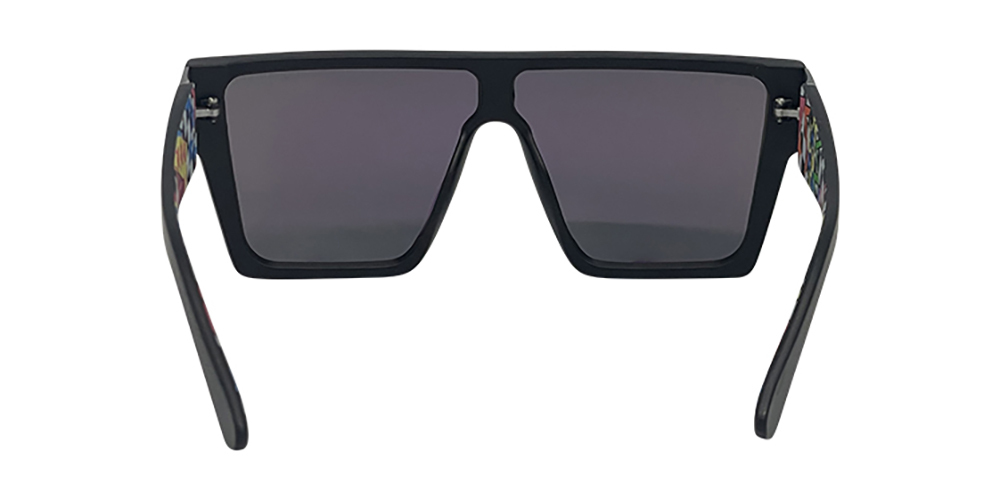 Mangrove Jacks Live and Let Live C11 Matte Black / Green Revo Polarised Lenses_17897