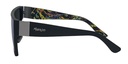 Mangrove Jacks Live and Let Live C2 Matte Black / Blue Revo Polarised Lenses_17899