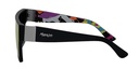 Mangrove Jacks Live and Let Live C3 Matte Black / Red Revo Polarised Lenses_17902