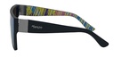 Mangrove Jacks Live and Let Live C8 Matte Black / Ice Blue Revo Polarised Lenses_17905