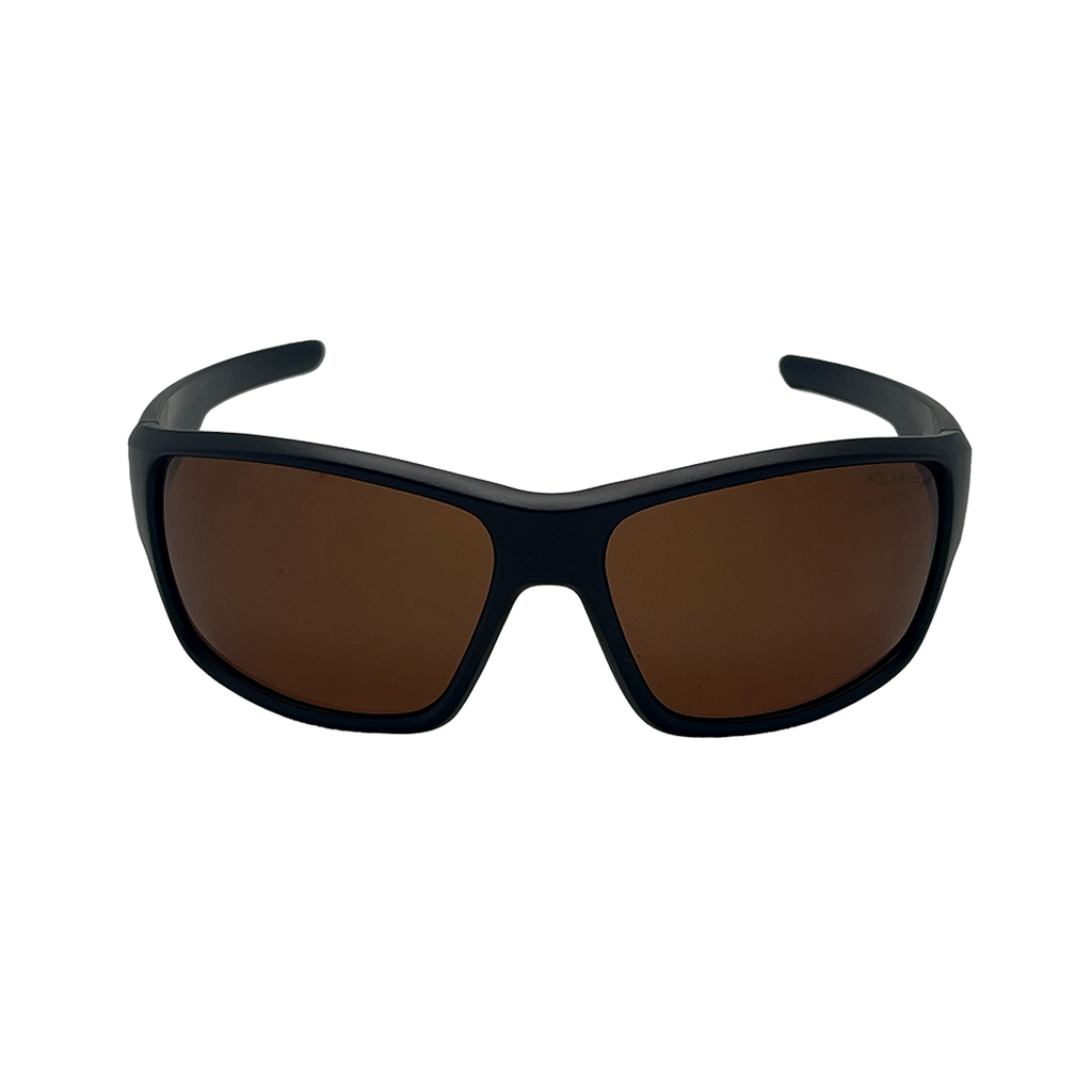 Mangrove Jacks - Mangrove Jacks Lockhart C4 Matte Black / Brown Polarised Lenses