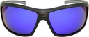 Mangrove Jacks Lombok C2 Matte Crystal Grey & Matte Black / Blue Revo Polarised Lenses_17914