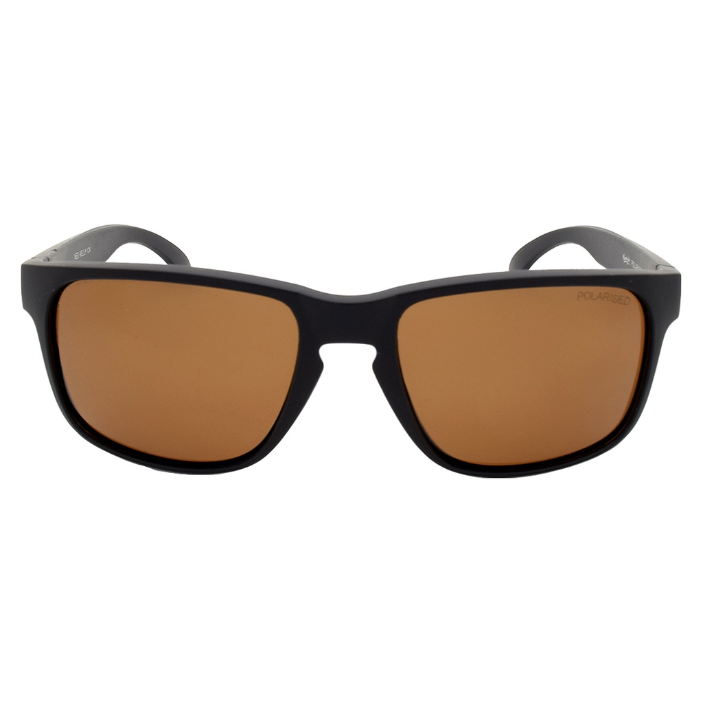 Mangrove Jacks Ned Kelly C4 Matte Black / Brown Polarised Lenses_17940