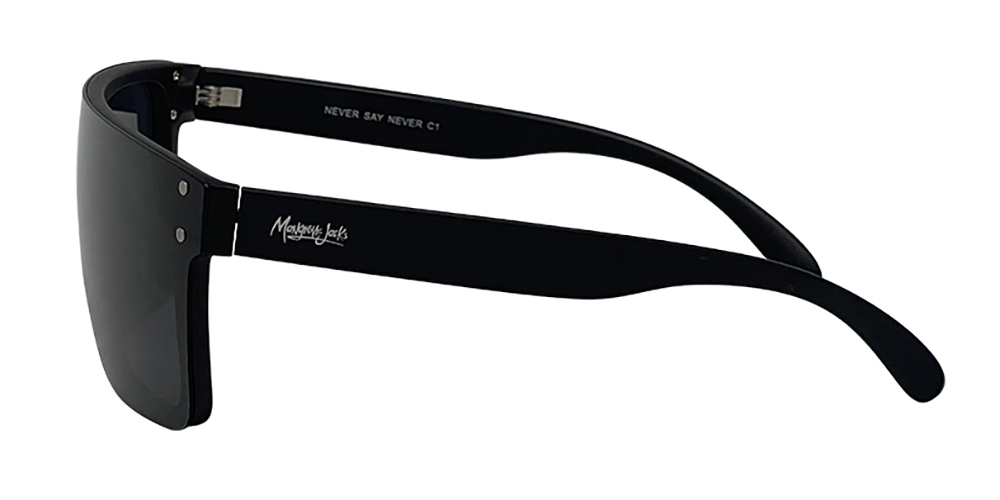 Mangrove Jacks - Mangrove Jacks Never Say Never C1 Matte Black / Smoke Polarised Lenses