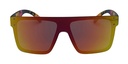Mangrove Jacks - Mangrove Jacks Never Say Never C3 Matte Black / Red Revo Polarised Lenses