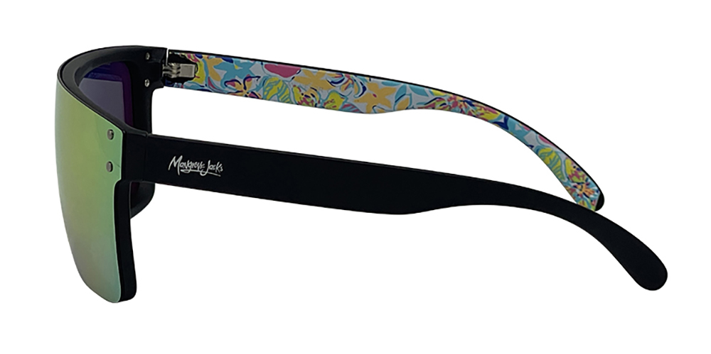 Mangrove Jacks Never Say Never C6 Matte Black / Pink Revo Polarised Lenses_17961