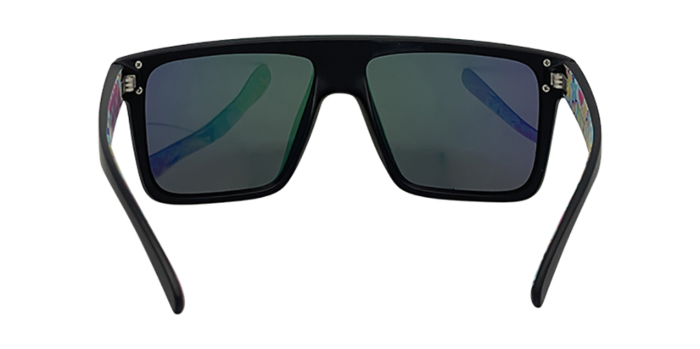 Mangrove Jacks Never Say Never C6 Matte Black / Pink Revo Polarised Lenses_17962
