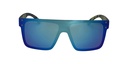Mangrove Jacks - Mangrove Jacks Never Say Never C8 Matte Black / Ice Blue Revo Polarised Lenses
