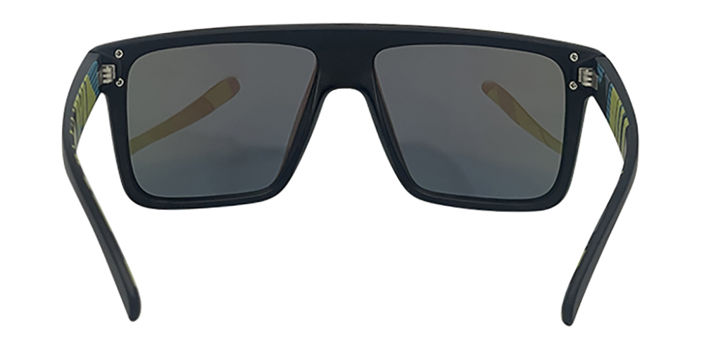 Mangrove Jacks - Mangrove Jacks Never Say Never C8 Matte Black / Ice Blue Revo Polarised Lenses