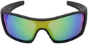 Mangrove Jacks - Mangrove Jacks Oden C11 Matte Black / Smoke w Green Revo Polarised Lenses