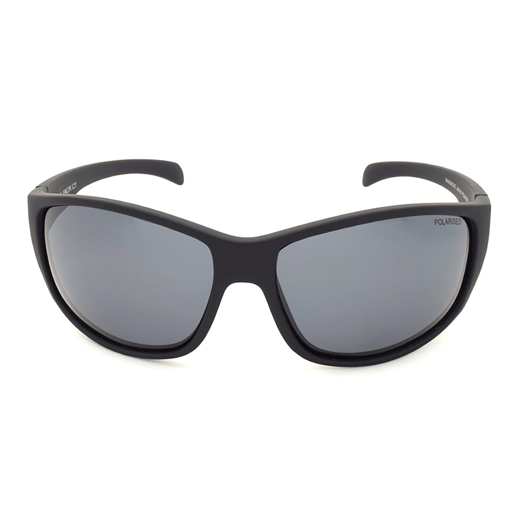 Mangrove Jacks - Mangrove Jacks Outback Jack C1 Matte Black / Smoke Polarised Lenses