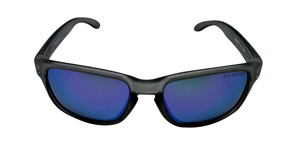 Mangrove Jacks Parker C10 Matte Crystal Smoke / Smoke With Green Revo Polarised Lenses_17994
