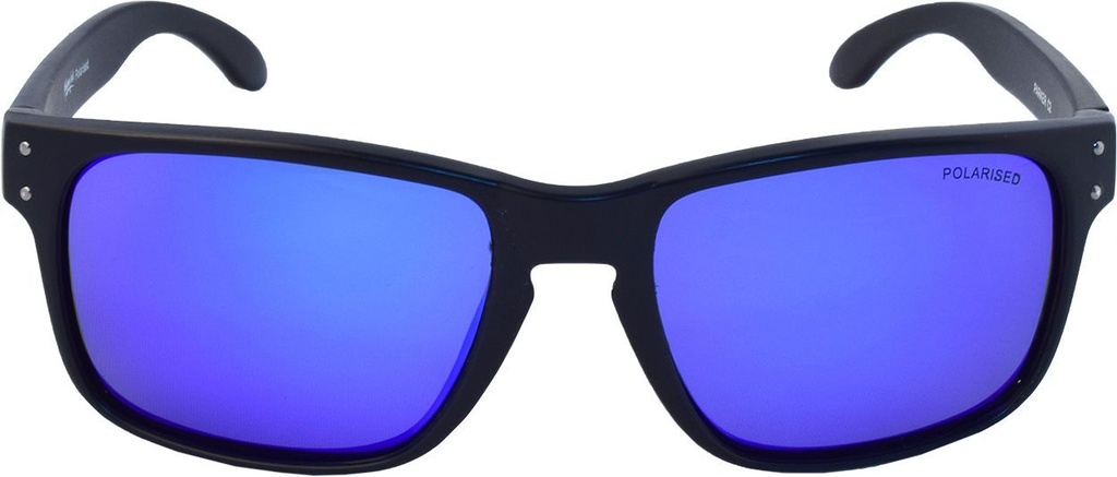 Mangrove Jacks - Mangrove Jacks Parker C2 Matte Black / Blue Revo Polarised Lenses